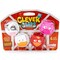 Junior Learning: Clever Clips - Barnyard Animals - 4pc Fun Pack, Strong Magnetic Hold, Fun Farm Character Faces, Fridge-Home-School, Kids Supplies